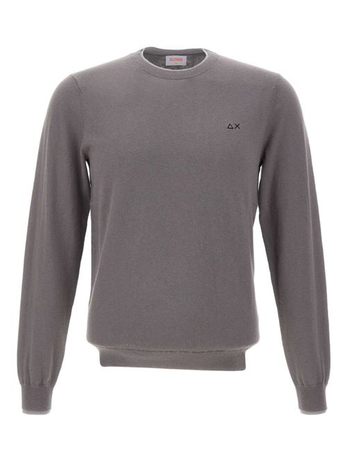 Maglia uomo girocollo grigia SUN 68 | K4514147